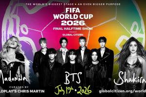 历史首次！TA：麦当娜 夏奇拉 BTS世界杯决赛中场秀无偿演出配图
