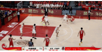 火力靠谱!庞峥麟11中7高效贡献17分 但有5次失误配图