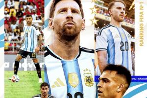 阿根廷被动升FIFA第一!阿媒:过往有FIFA第一无法夺世界杯的魔咒配图